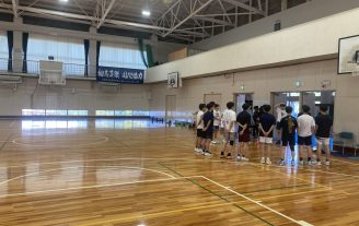 公立校大会　北地区決勝リーグ前日練習